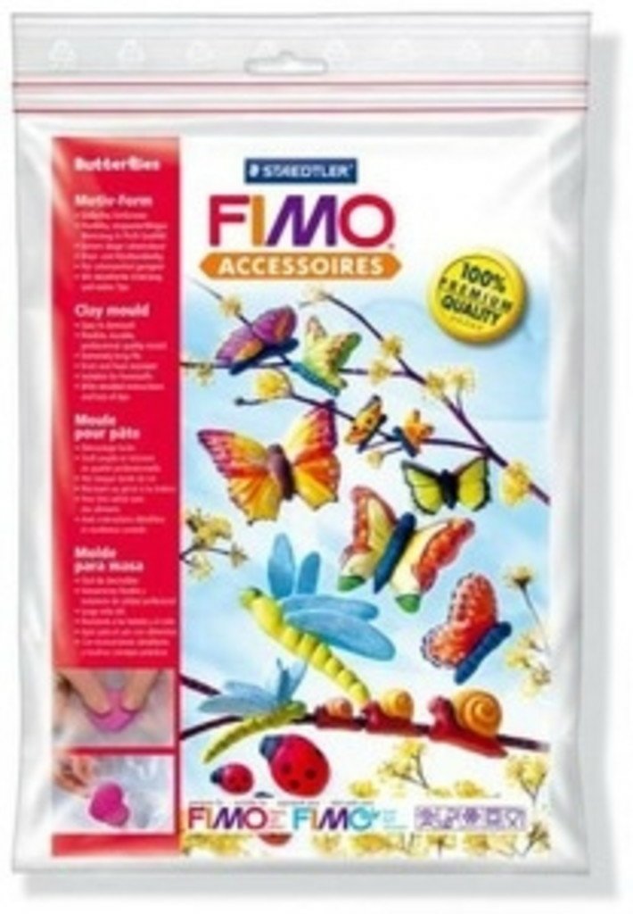 Fimo kleivorm, vlinders