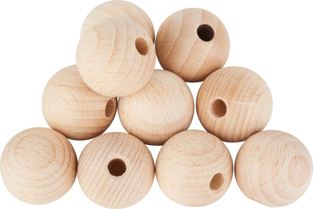 Boules en Bois 35mm, 25pc