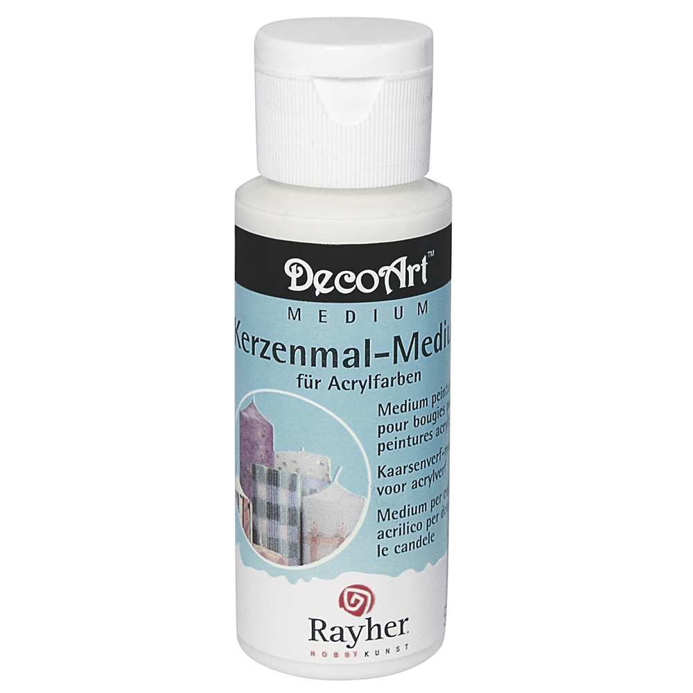 Kaarsenverf-medium voor acrylverf, flacon à 59 ml