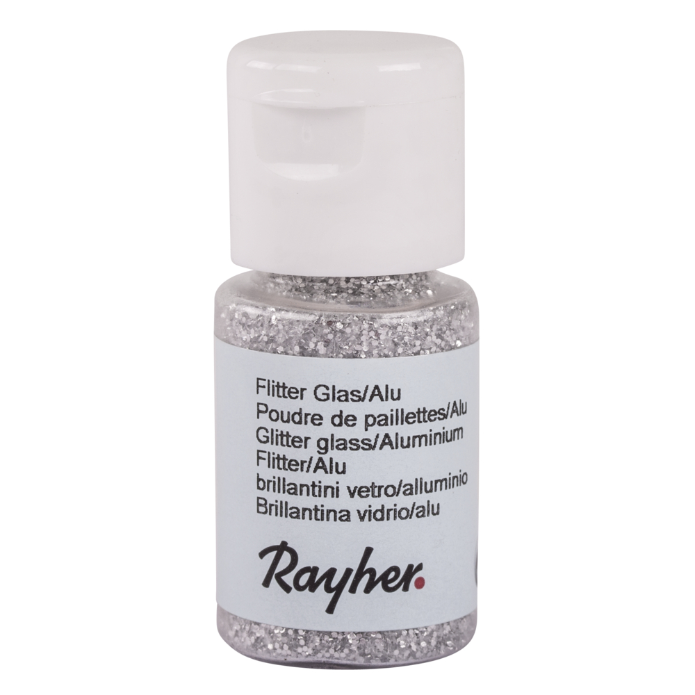 Poudre de Alu, argent, flacon 10 ml