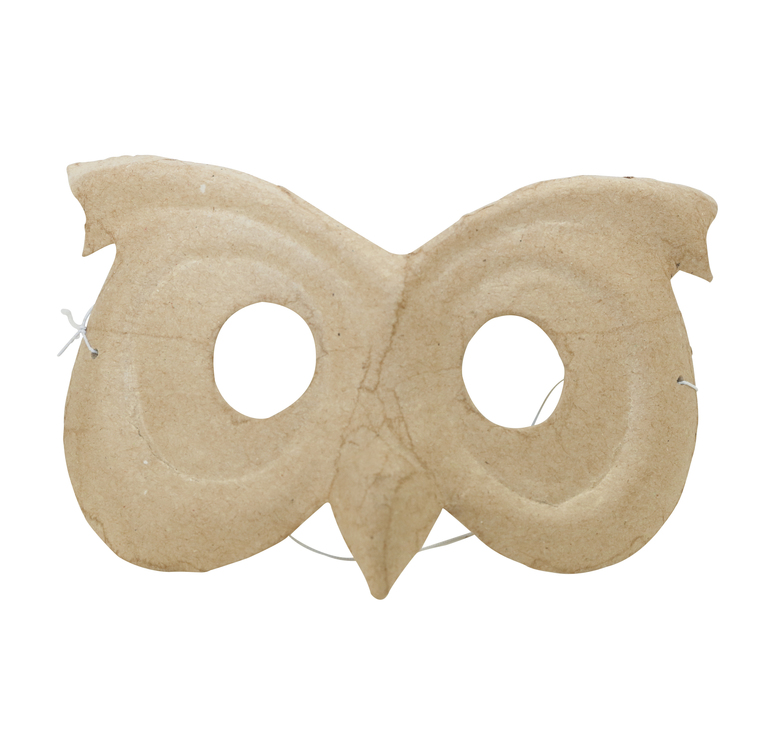 Décopatch Masque enfant chouette