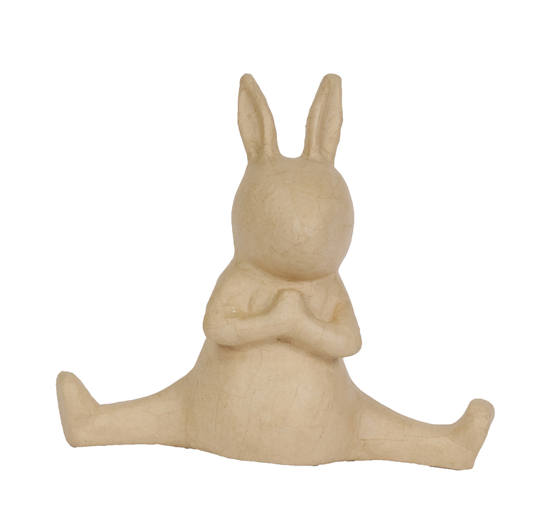 Décopatch Animaux large - Lapin Yoga (41cm)