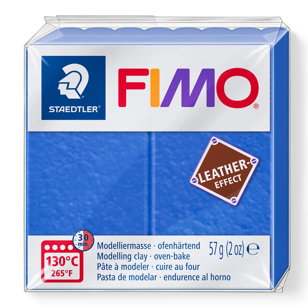 Fimo leather-effect 57 g indigo