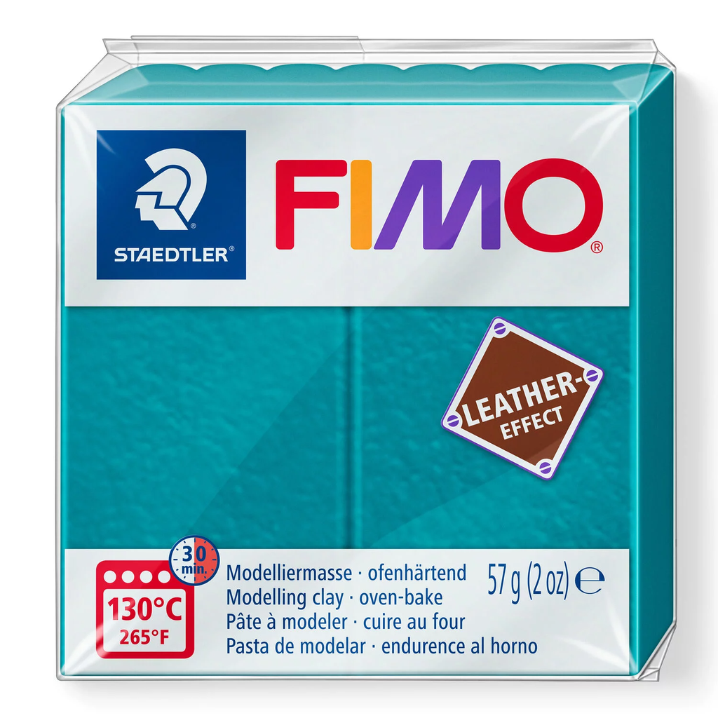 Fimo leather-effect 57 g lagune