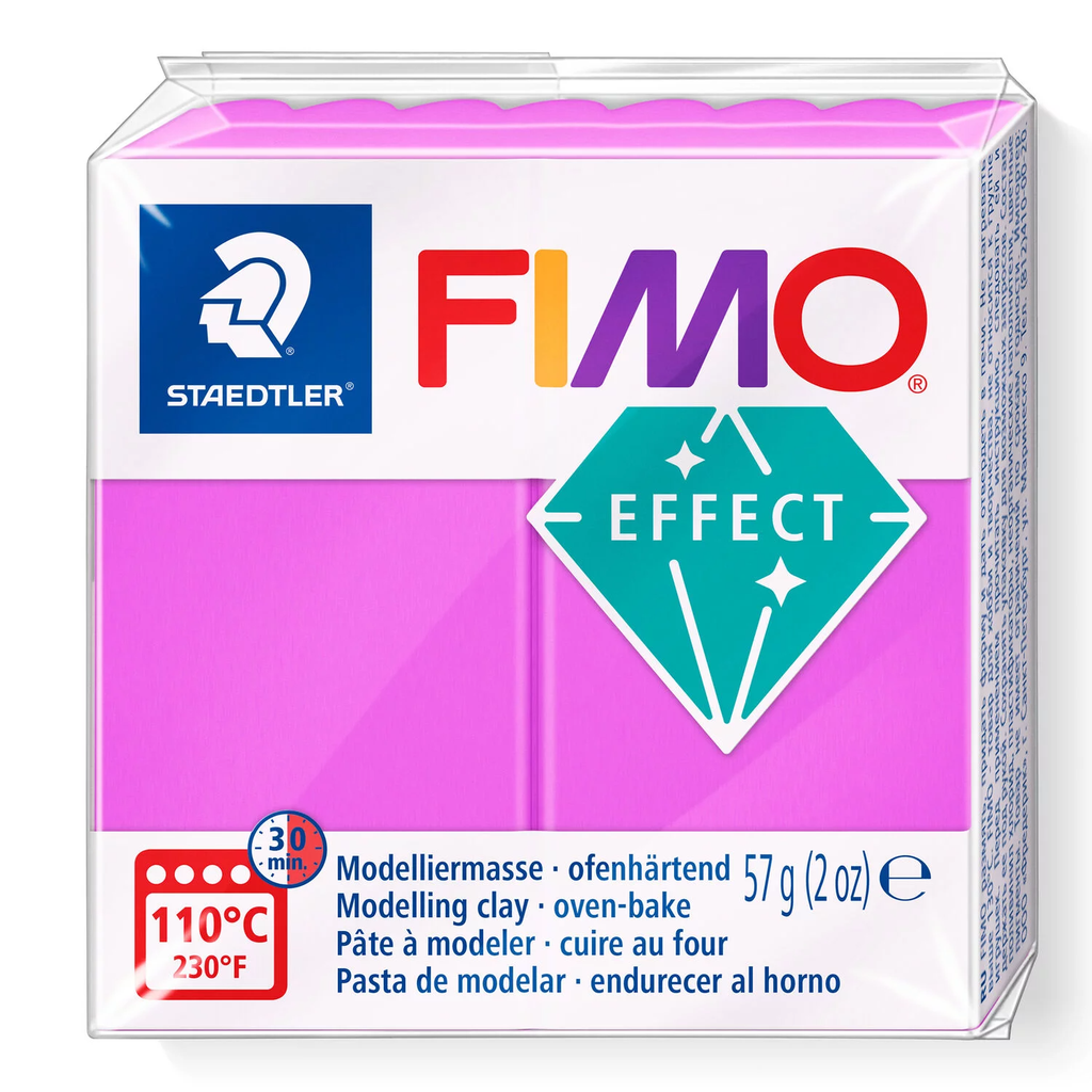 Fimo effect neon 57 gr mauve