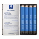 Staedtler Lumograph crayon - set 12p