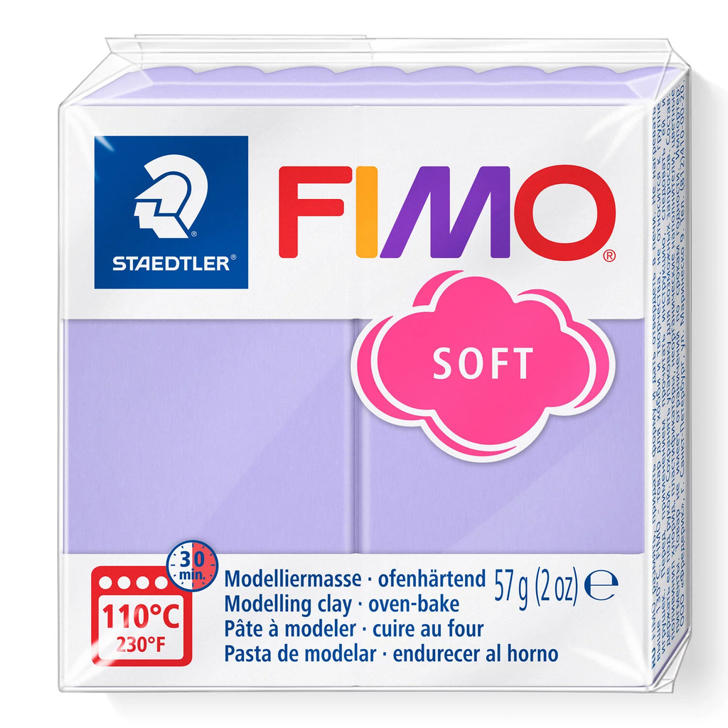 Fimo soft boetseerklei, 57gr - lila