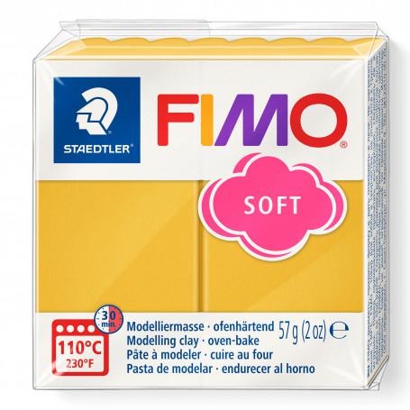 Fimo soft pâte à modeler 57g mango caramel