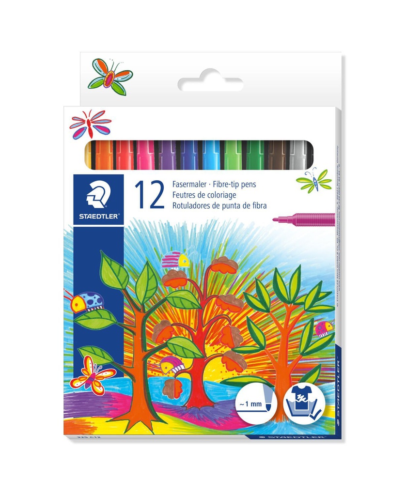 Staedtler Noris feutre - étui carton 12 pc