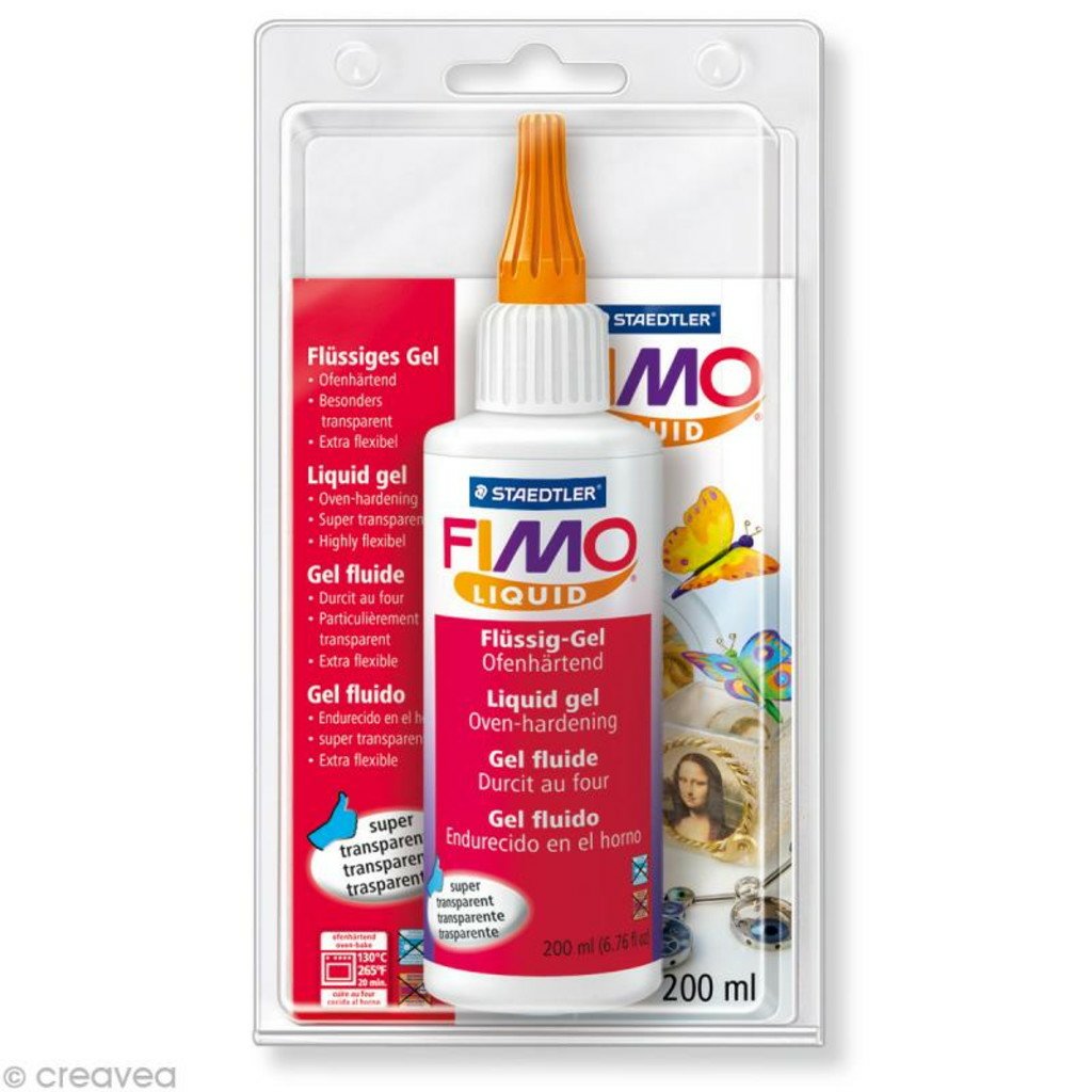 Fimo liquid gel décoratif durcissant au four 200ml