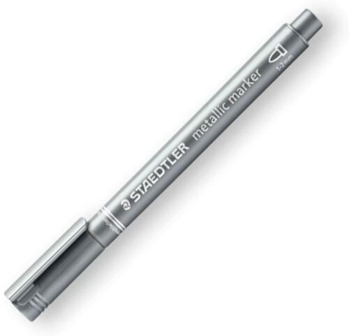 Metallic Marker Staedtler, 1-2mm argent