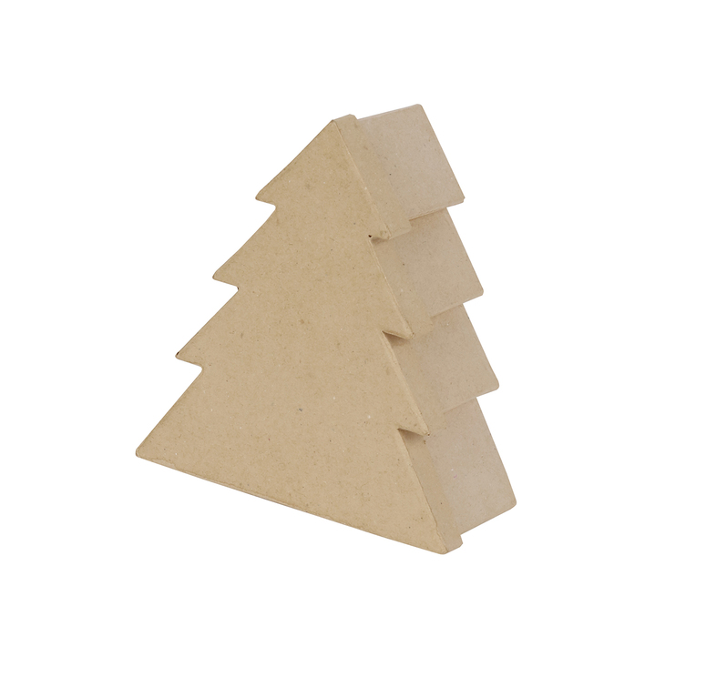 Décopatch Doosjes - Doos Kerstboom S