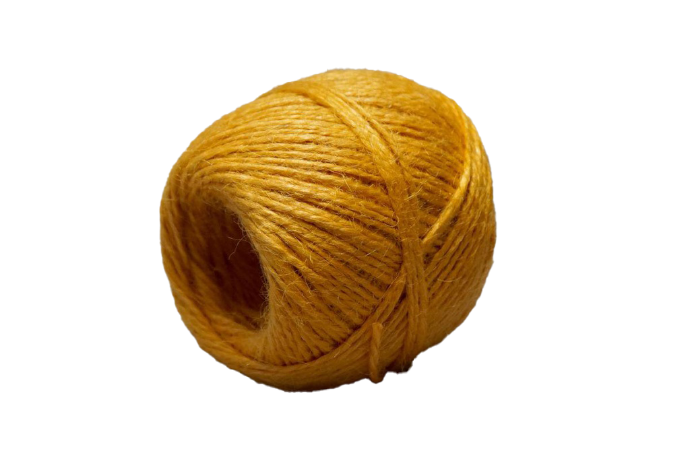 Corde de Jute 2-fils - 100 gr - Orange