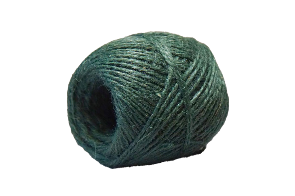 Corde de Jute 2-fils - 100 gr - Vert