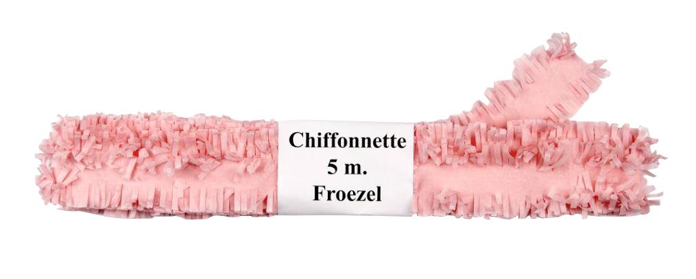 Froezelpapier 5 meter, Roze