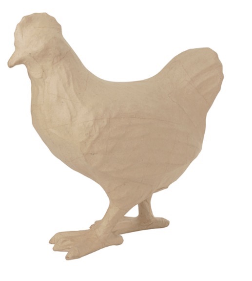 Décopatch Animaux moyens Poule (27x14x28,5cm)