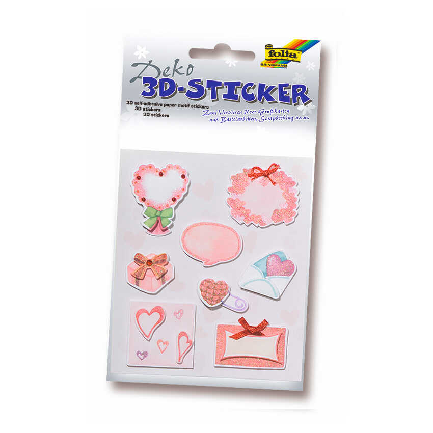 3D-Sticker, Toute l'année - Set 1