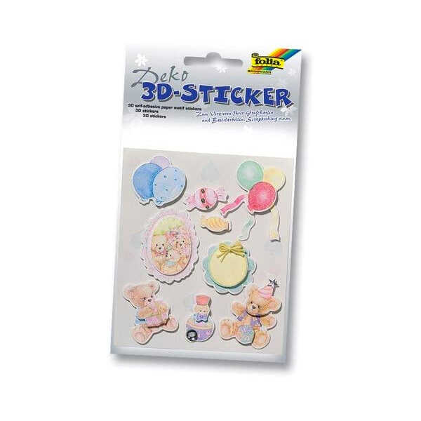 3D-Sticker, Toute l'année - Set 4