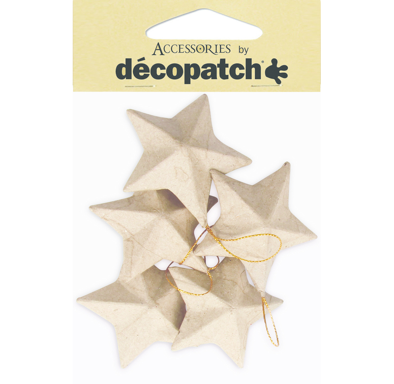 Décopatch Noël Sachet de 5 étoiles Noël009O