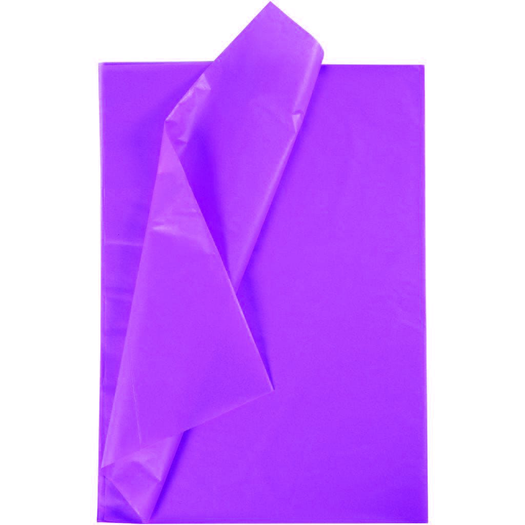 Papier de soie 20g/m², 50x70cm, 26 flles, lilas