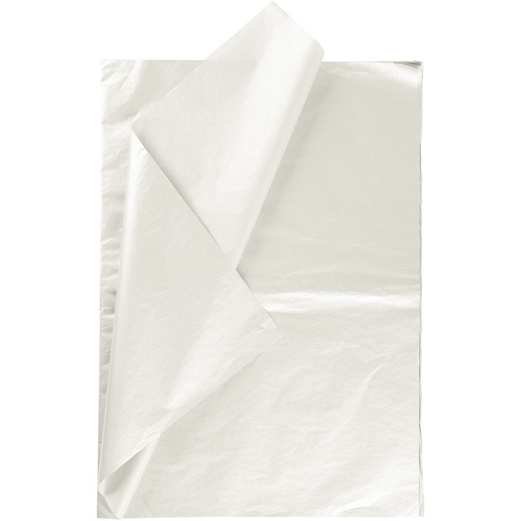 Papier de soie 20g/m², 50x70cm, 26 flles, gris clair