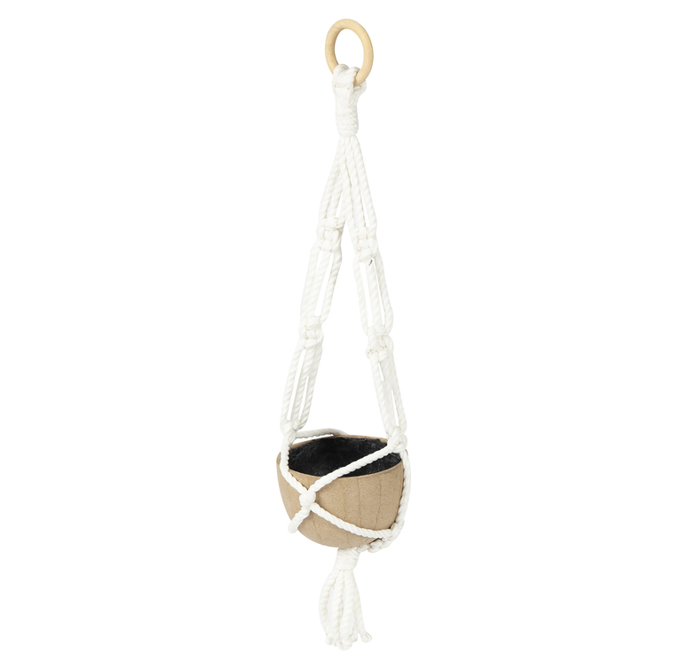 Décopatch Deco - Petite suspension macramé avec cache-pot