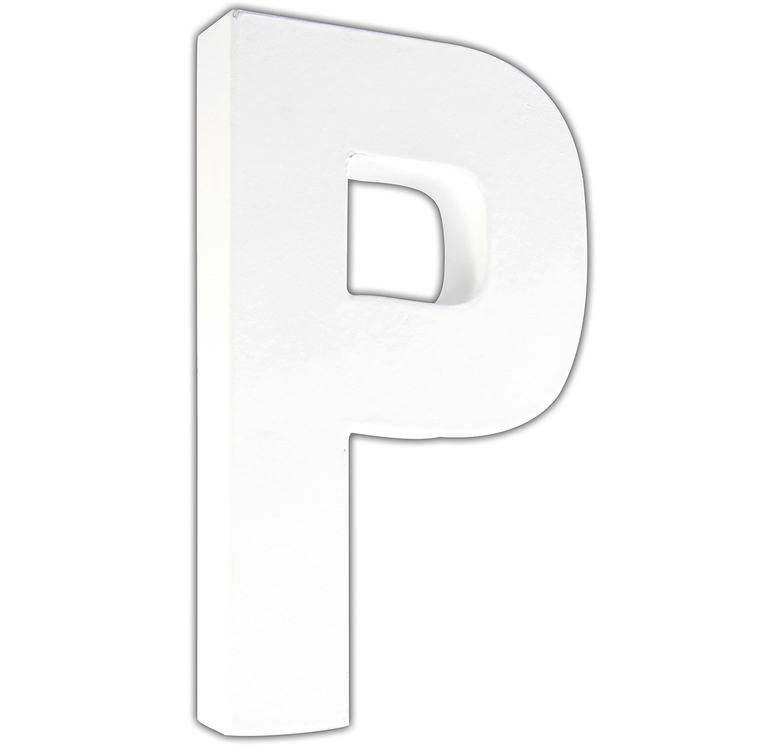 Décopatch lettre "P", 20,5cm