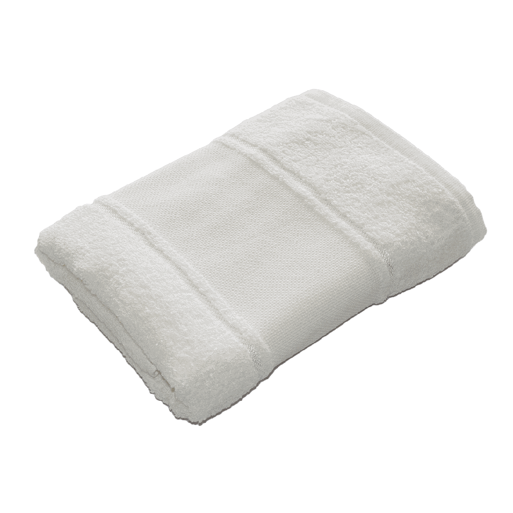 Drap de bain Softline galon aida 70x140cm, blanc