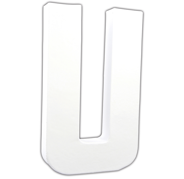 Décopatch lettre "U", 20,5cm