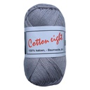 Haakkatoen Cotton 8 (100% katoen) 50gr, Grijs