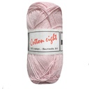 Haakkatoen Cotton 8 (100% katoen) 50gr, Lichtroze