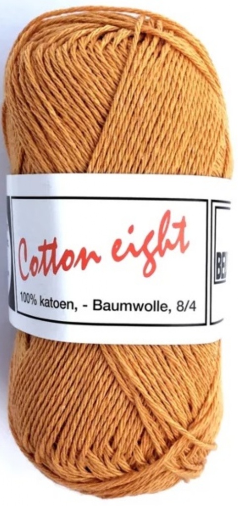 Haakkatoen Cotton 8 (100% katoen) 50gr, Maïsgeel