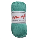 Haakkatoen Cotton 8 (100% katoen) 50gr, Mintgroen