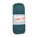 Coton à Tricoter Cotton 8 (100% coton) 50gr, Pétrole