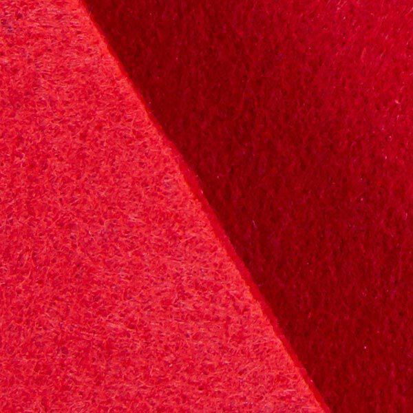 Hoedenvilt (70% Wol), 3mm dik, 600gr/m², Rood