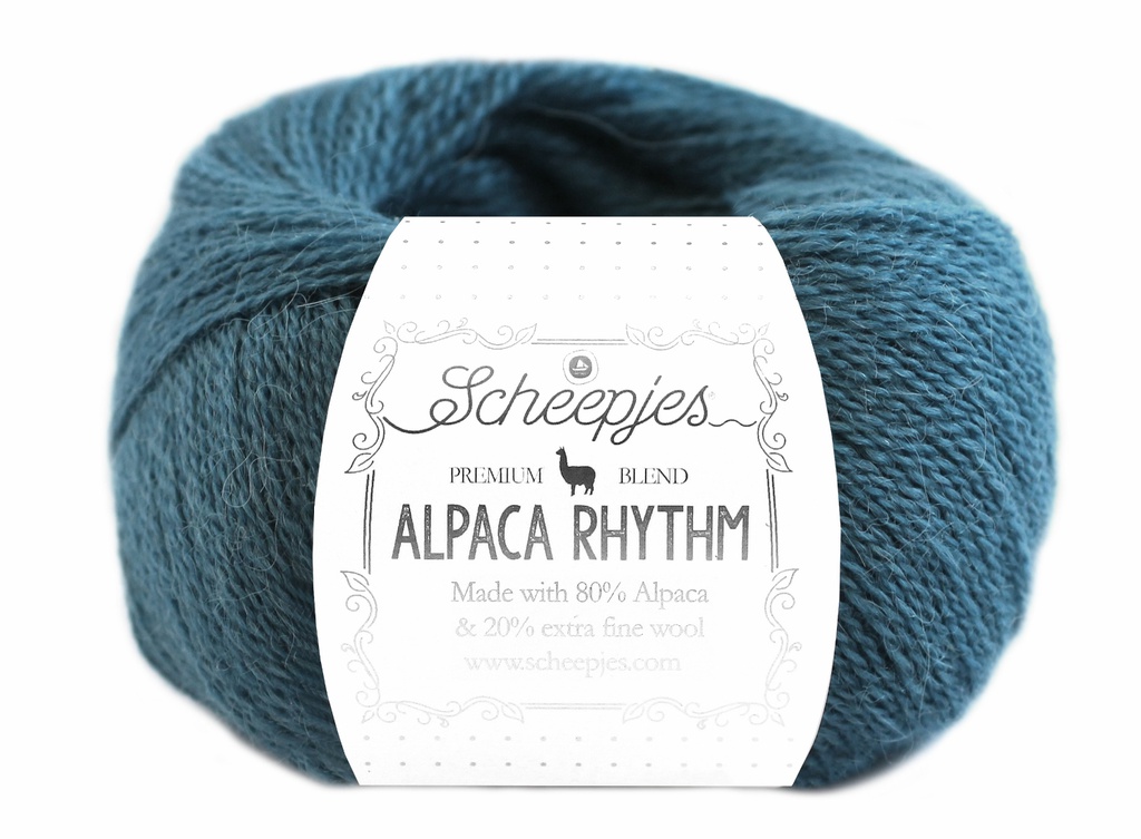 Scheepjeswol Alpaca Rhythm, 10x25gr, 80% Alpaca/20% Wol,  kleur "Polka"