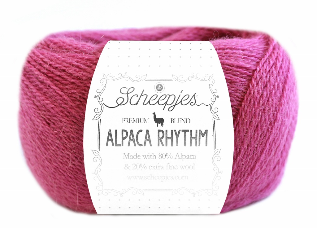 Scheepjeswol Alpaca Rhythm, 10x25gr, 80% Alpaca/20% Wol,  kleur "Merengue"