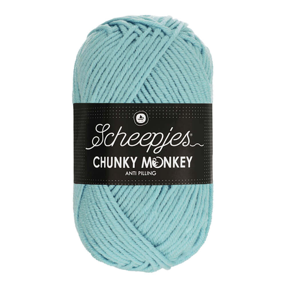 Scheepjes Chunky Monkey 5x100g - 1019 Powder Blue