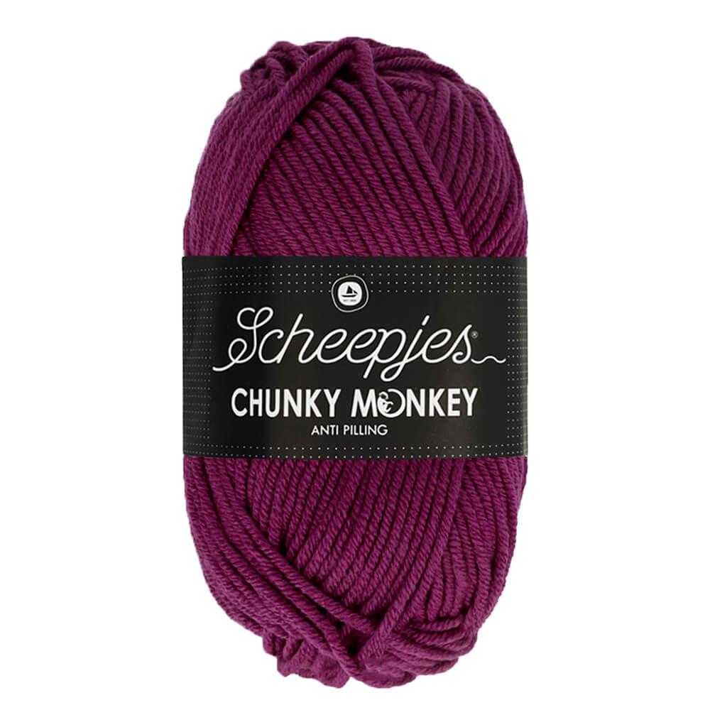 Scheepjes Chunky Monkey 5x100g - 1061 Cerise