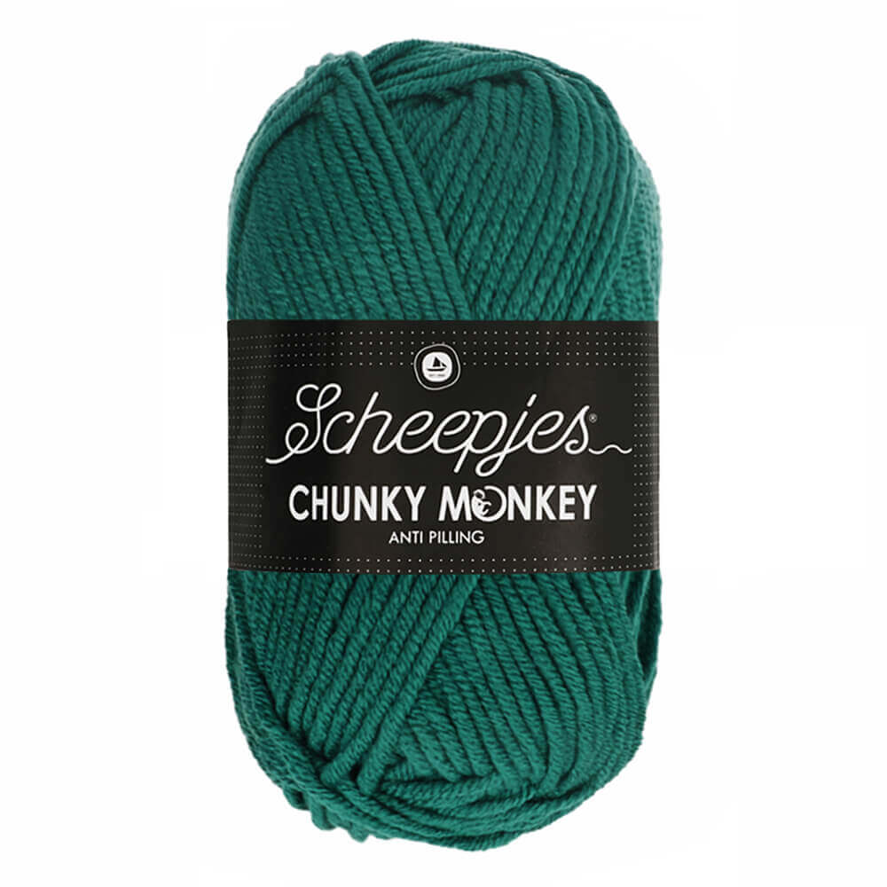 Scheepjes Chunky Monkey 5x100g - 1062 Evergreen