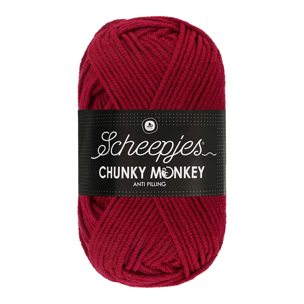 Scheepjes Chunky Monkey 5x100g - 1123 Garnet