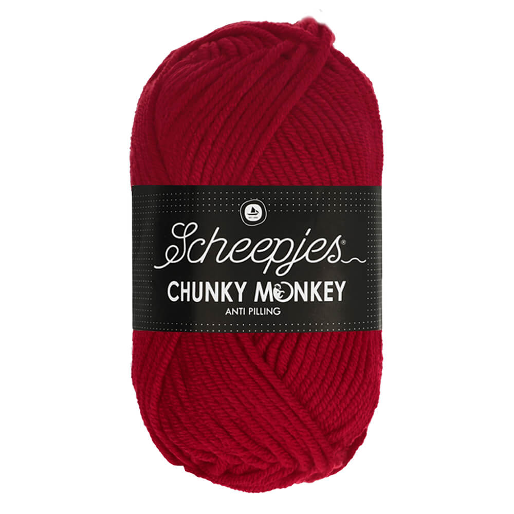 Scheepjes Chunky Monkey 5x100g - 1246 Cardinal