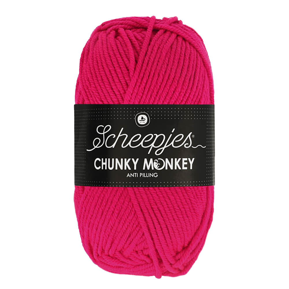 Scheepjes Chunky Monkey 5x100g - 1435 Magenta