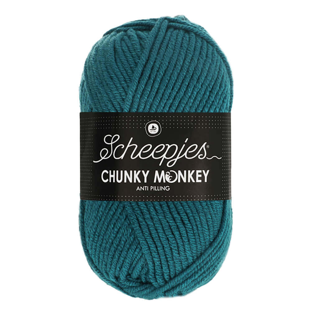 Scheepjes Chunky Monkey 5x100g - 1708 Petrol