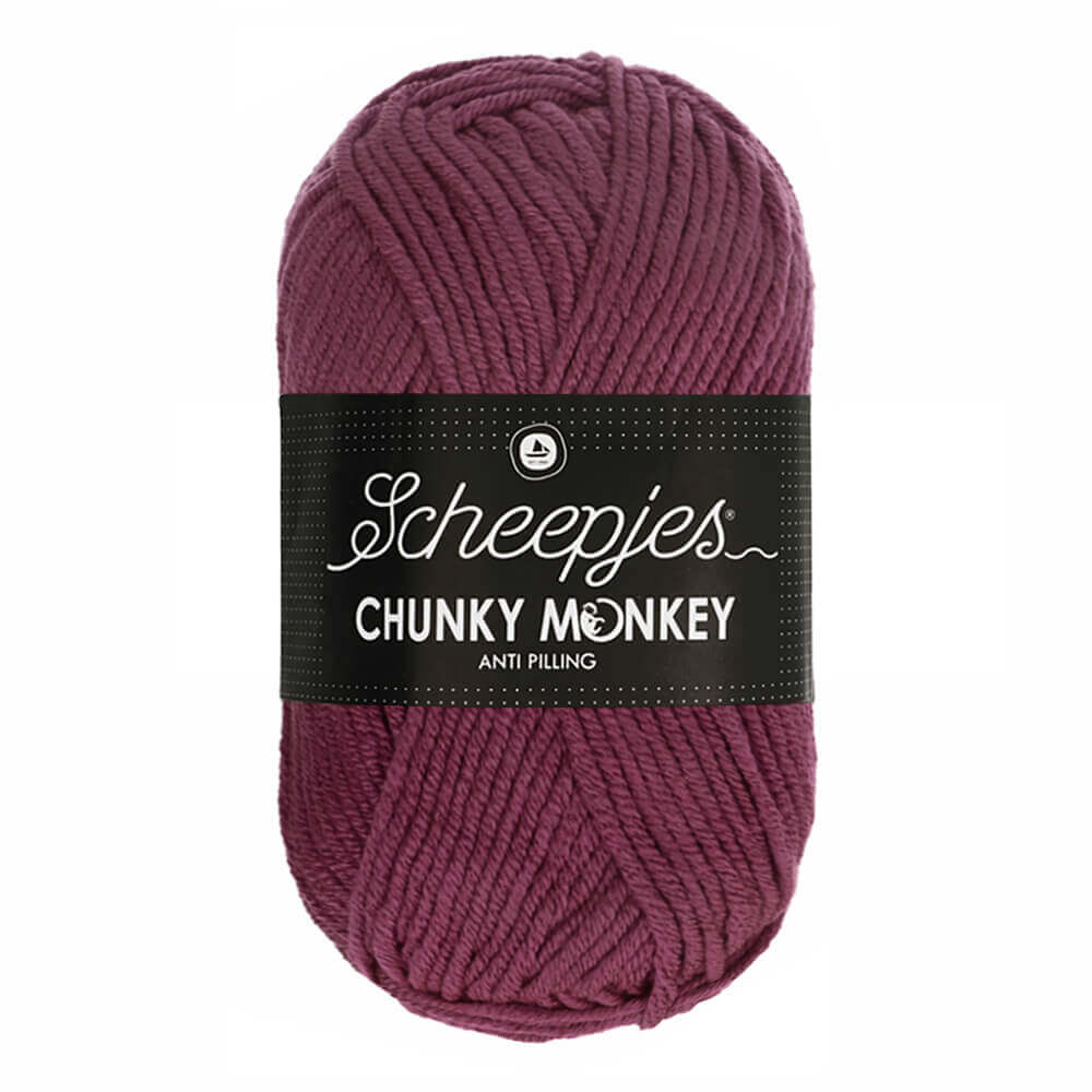 Scheepjes Chunky Monkey 5x100g - 1828 Grape