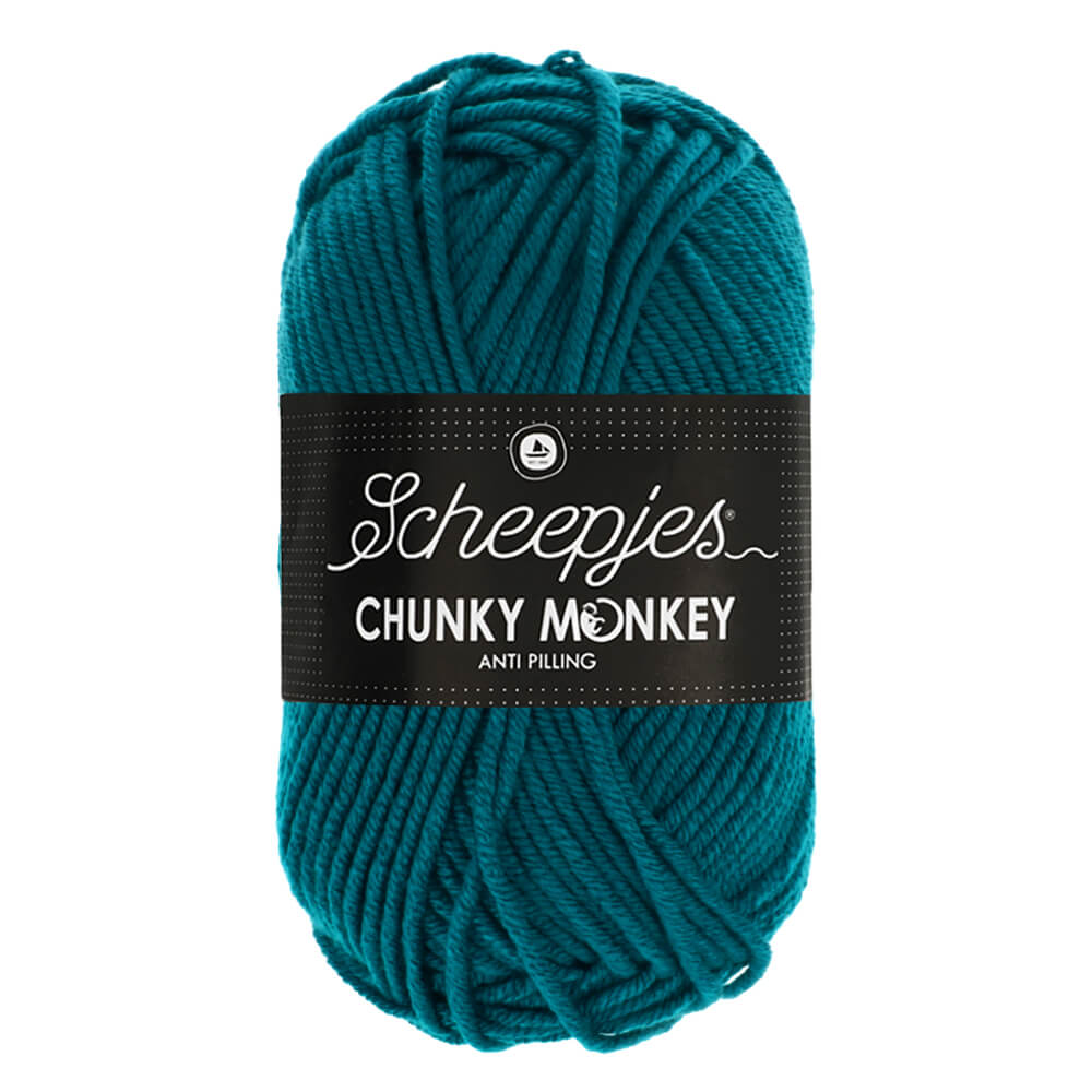 Scheepjes Chunky Monkey 5x100g - 1829 Teal