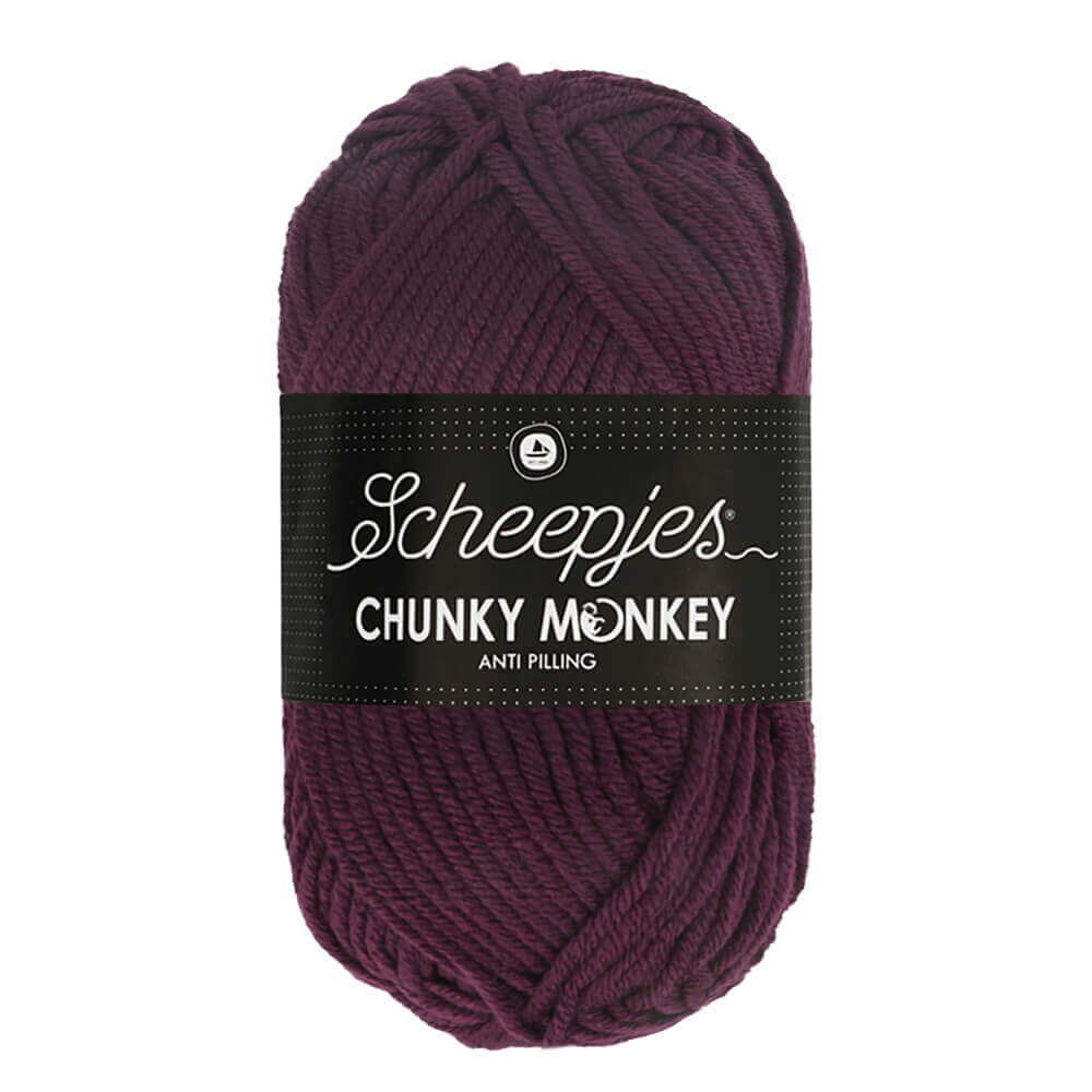 Scheepjes Chunky Monkey 5x100g - 2007 Plum