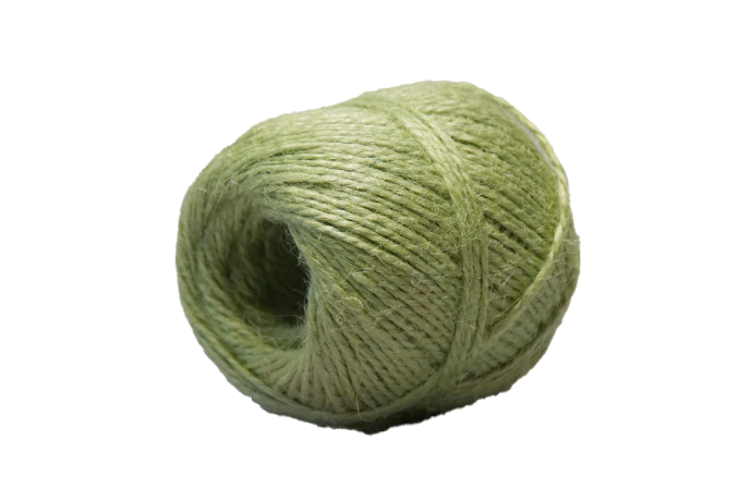 Corde de Jute 2-fils - 100 gr - Vert Clair