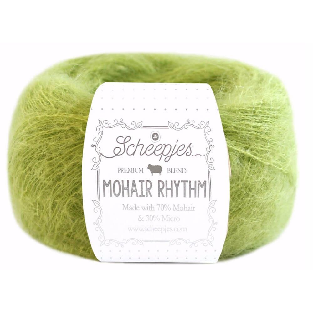 Scheepjeswol Mohair Rhythm, 10x25gr, 70% Mohair/30% microvezel, kleur " Smooth"