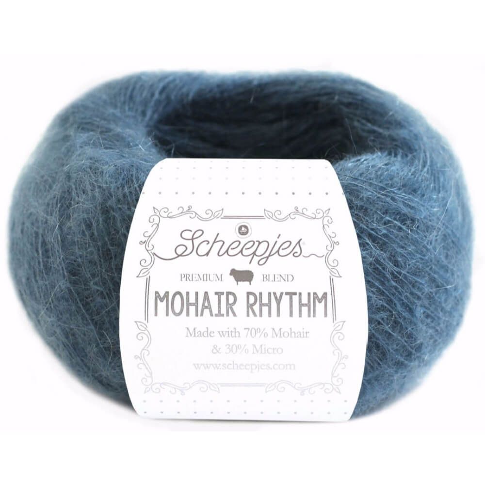 Scheepjeswol Mohair Rhythm, 10x25gr, 70% Mohair/30% microvezel, kleur " Polka"